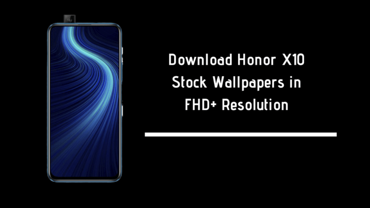 Honor X10 Stock Wallpapers