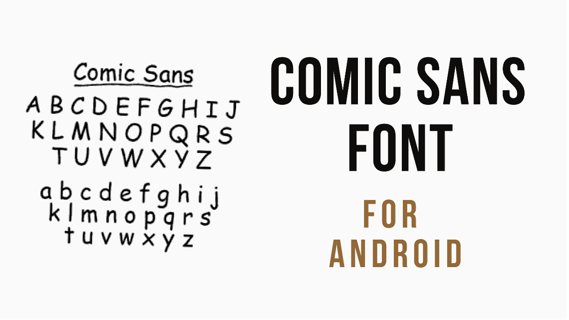 comic sans font