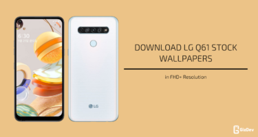 LG Q61 Stock Wallpapers