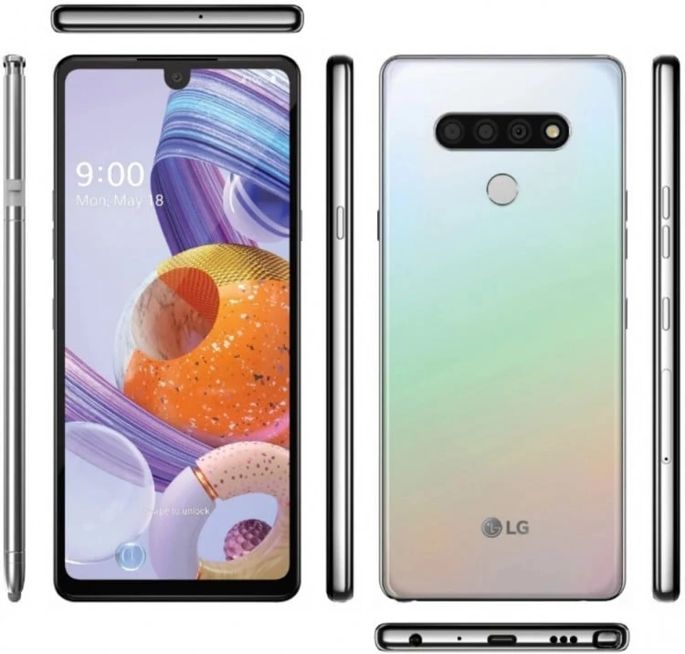 LG Stylo 6 renders exposed