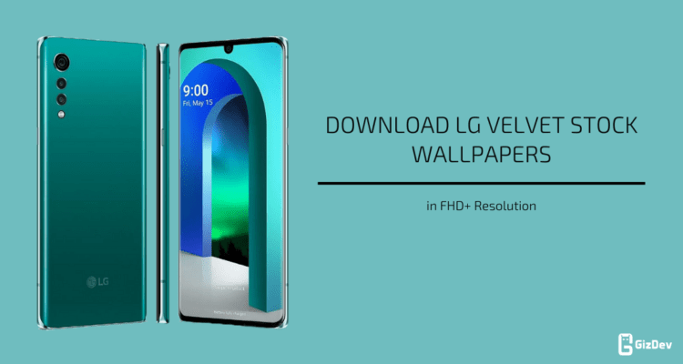 LG Velvet Stock Wallpapers