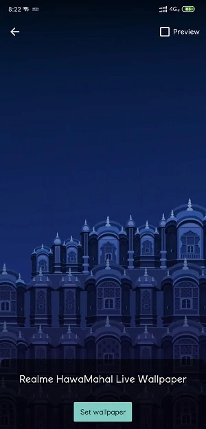 Realme UI Live Wallpapers preview