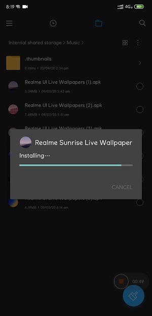 Download Realme UI Live Wallpapers APK