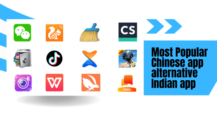 Chinese app alternative Indian app