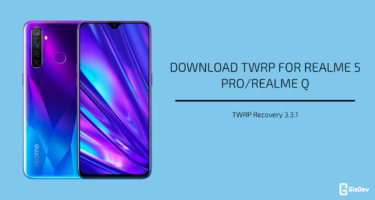 TWRP Recovery For Realme 5 Pro-Realme Q