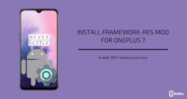Framework-res Mod for OnePlus 7