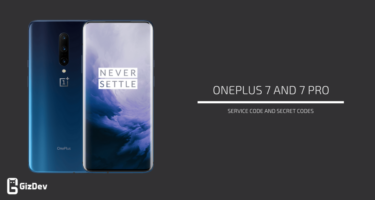 OnePlus 7 Pro Service Codes