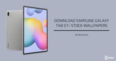 Samsung Galaxy Tab S7+ Stock Wallpapers