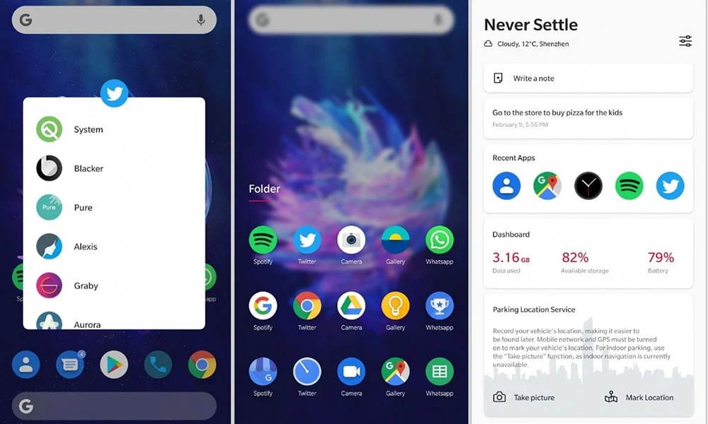 OxygenOS 11 Launcher