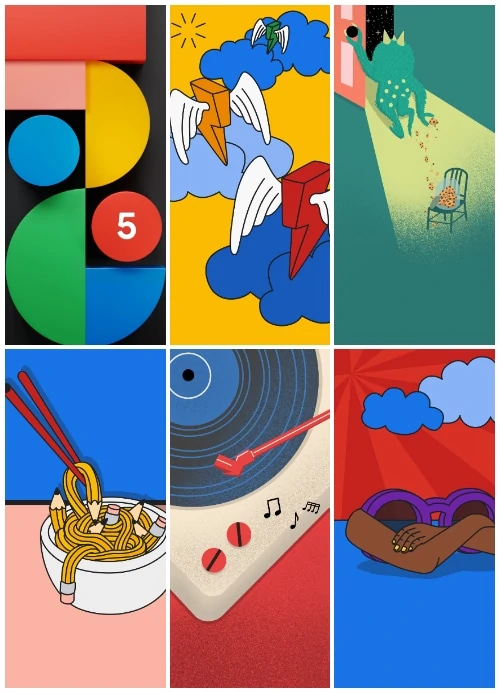 Google Pixel 5 Wallpapers