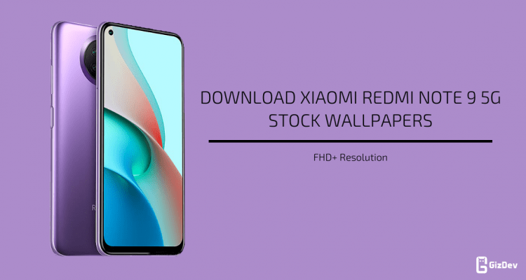 Xiaomi Redmi Note 9 5G Stock Wallpapers