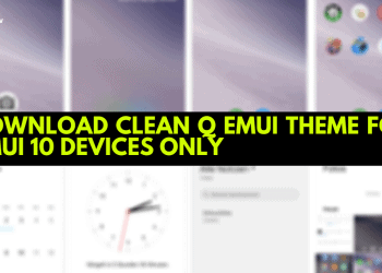 Download Clean Q EMUI Theme For EMUI 10 Devices Only