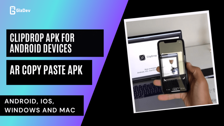 Download ClipDrop APK For Android Devices, AR Copy Paste APK
