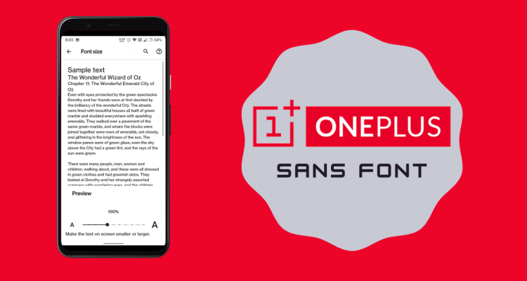 OnePlus Sans Font