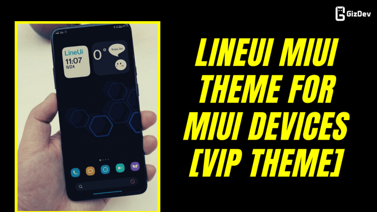 Download LineUI MIUI Theme For MIUI Devices [VIP Theme]