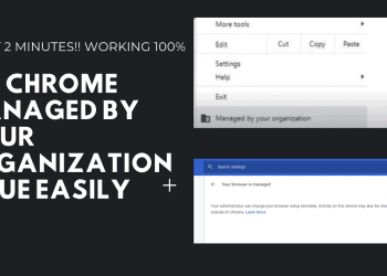 How To Fix Chrome Managed By Your Organization Issue Easily