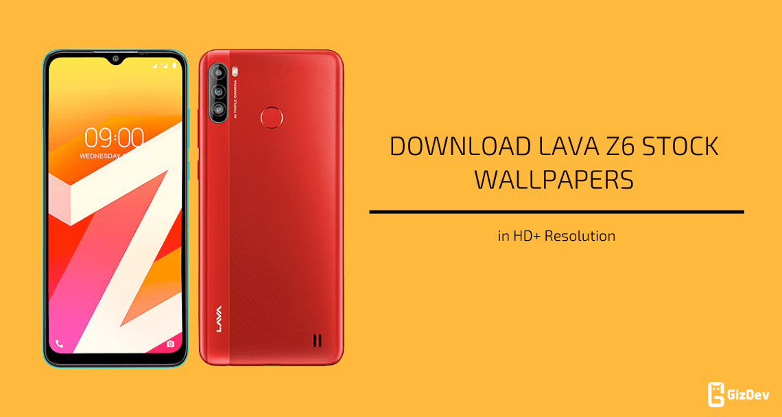 Download Lava Z6 Stock Wallpapers in HD+ Resolution