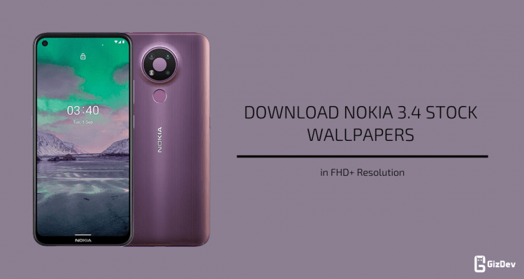 Nokia 3.4 Stock Wallpapers