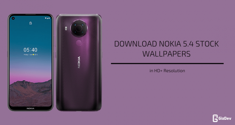 Nokia 5.4 Stock Wallpapers