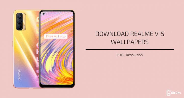 Realme V15 Stock Wallpapers