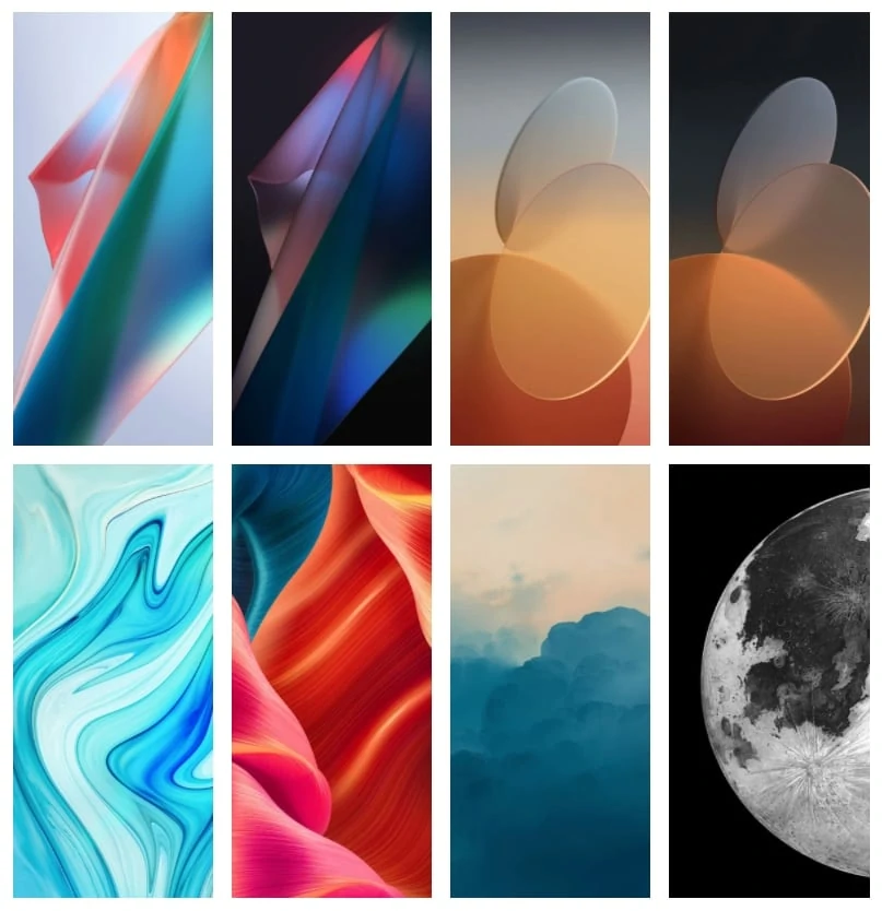 Oppo Find X3 Pro (5G) Stock Wallpapers