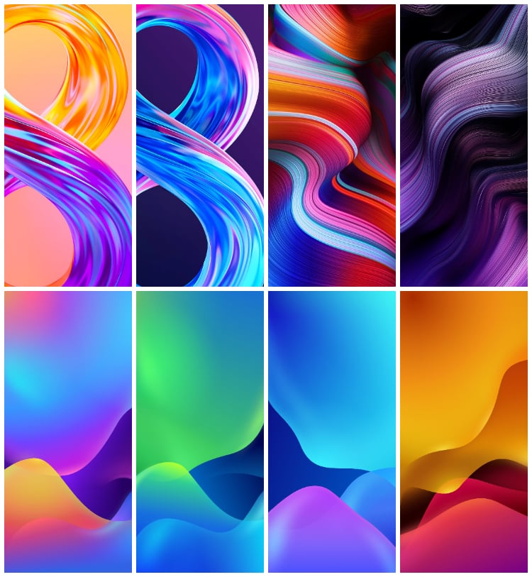 Download Realme 8 and 8 Pro Stock Wallpapers [FHD+]