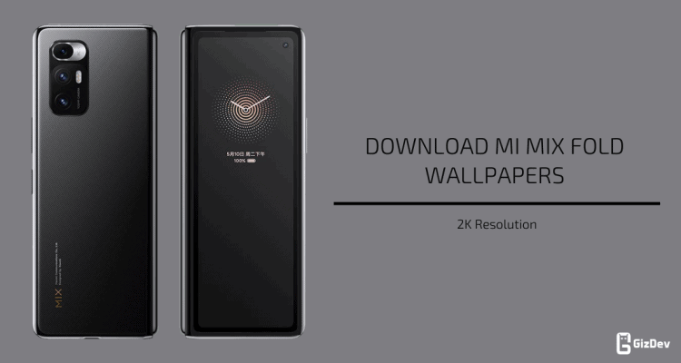 Mi Mix Fold Stock Wallpapers