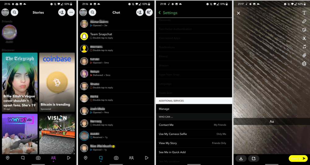 How To Enable Dark Mode On Snapchat For Rooted Android Devices