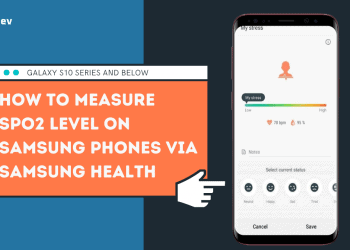 How to measure SPO2 Level On Samsung Phones via Samsung Health