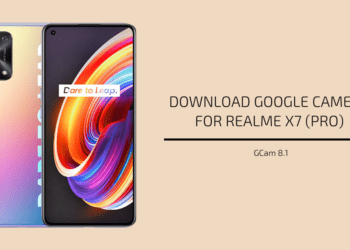 Google Camera 8.1 for Realme X7 & X7 Pro