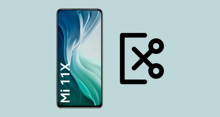 Take Screenshot on Xiaomi Mi 11X