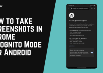 How to take screenshots in Chrome Incognito Mode For Android