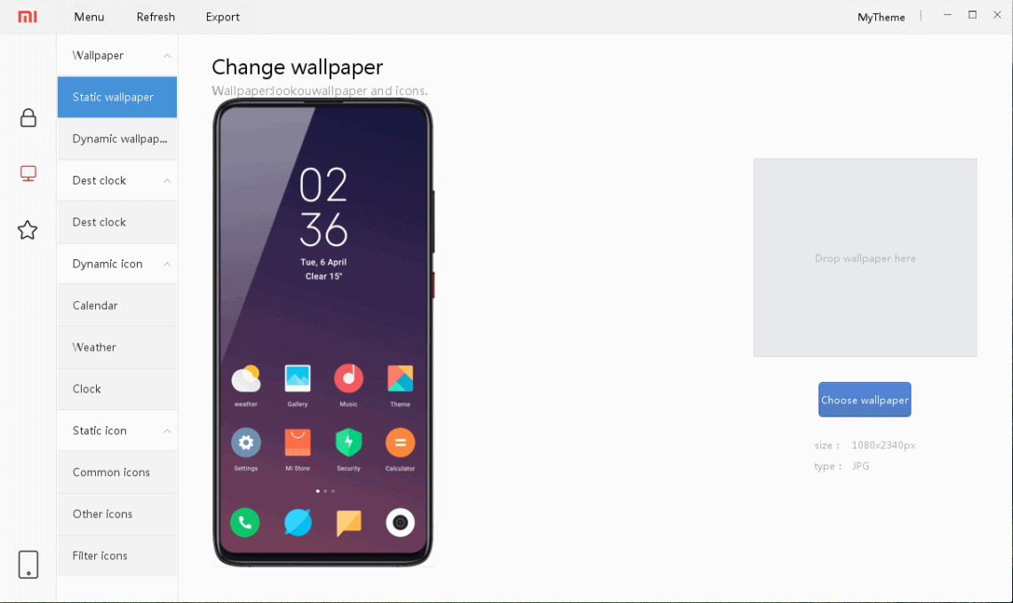 MIUI Theme Editor 21 8 16 Software For Windows macOS MIUI Theme Editor 21 8 16 Software For Windows macOS