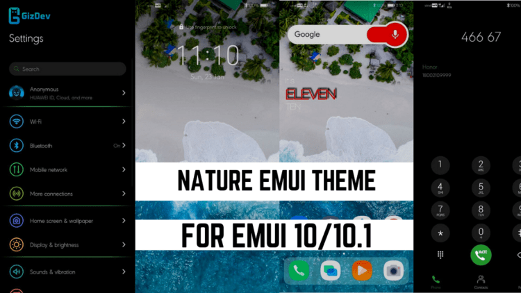 Download Nature EMUI Theme For EMUI 1010.1 Devices Only