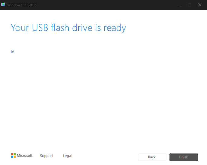 Make windows 11 bootable usb drive