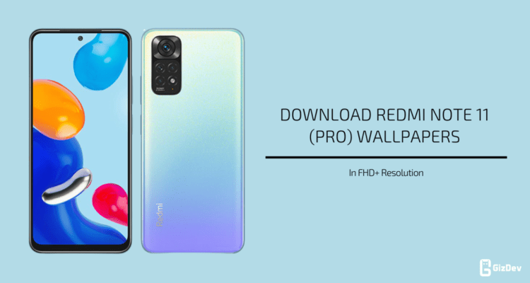 Redmi Note 11 (Pro) Stock Wallpapers