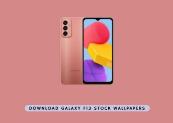 Samsung Galaxy F13 Stock Wallpapers in zip file