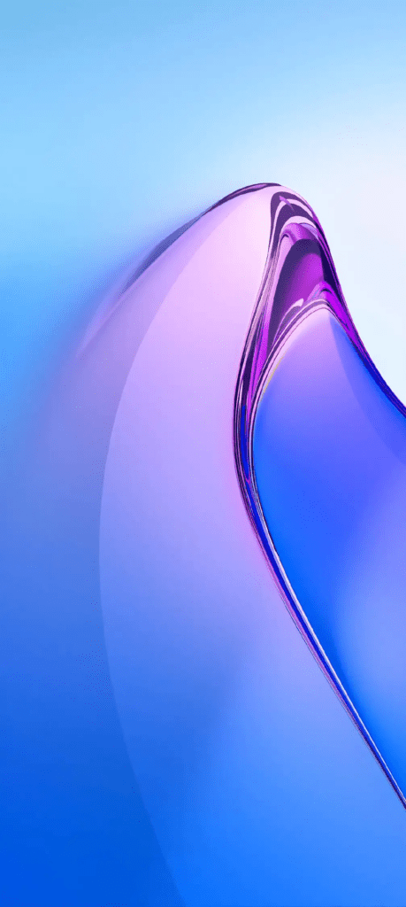 Oppo Reno 8 Stock Wallpapers blue