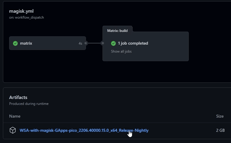 Windows Subsystem for Android rooted with gapps