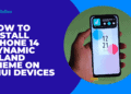 How To Install iPhone 14 Dynamic Island Theme On MIUI Devices