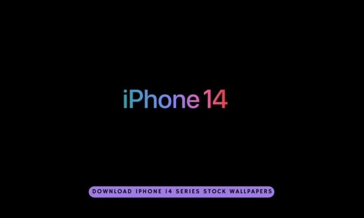 iPhone 14 and 14 Pro Stock Wallpapers