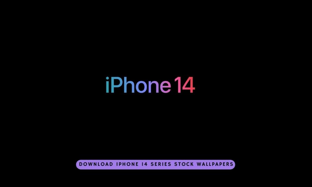 Download iPhone 14 Series Stock Wallpapers iPhone 14 Pro / MAX