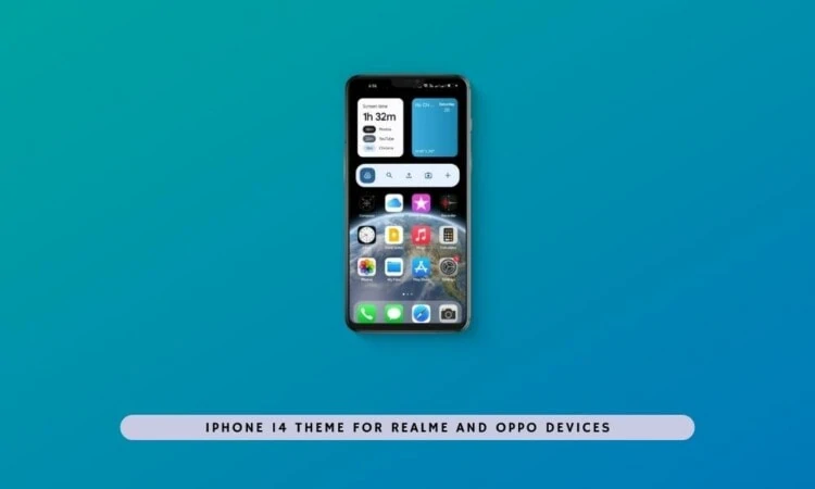 iPhone 14 Theme for Realme and Oppo devices