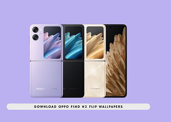 OPPO Find N2 Flip Stock Wallpapers is Here