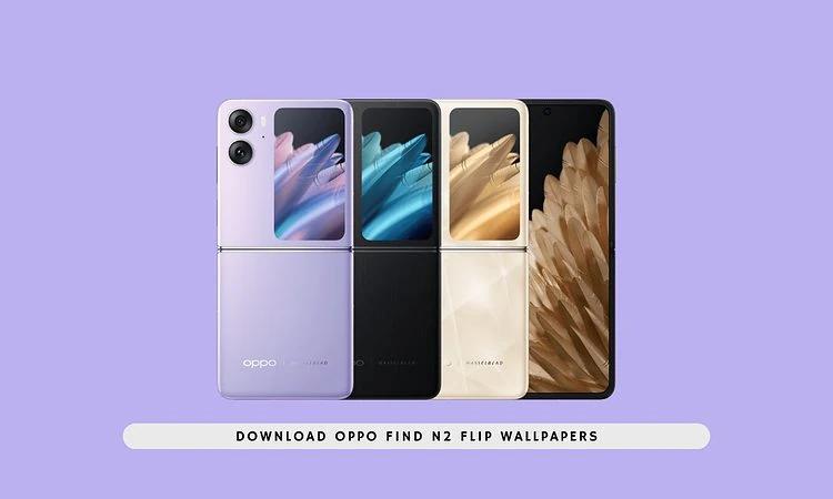 OPPO Find N2 Flip Stock Wallpapers is Here