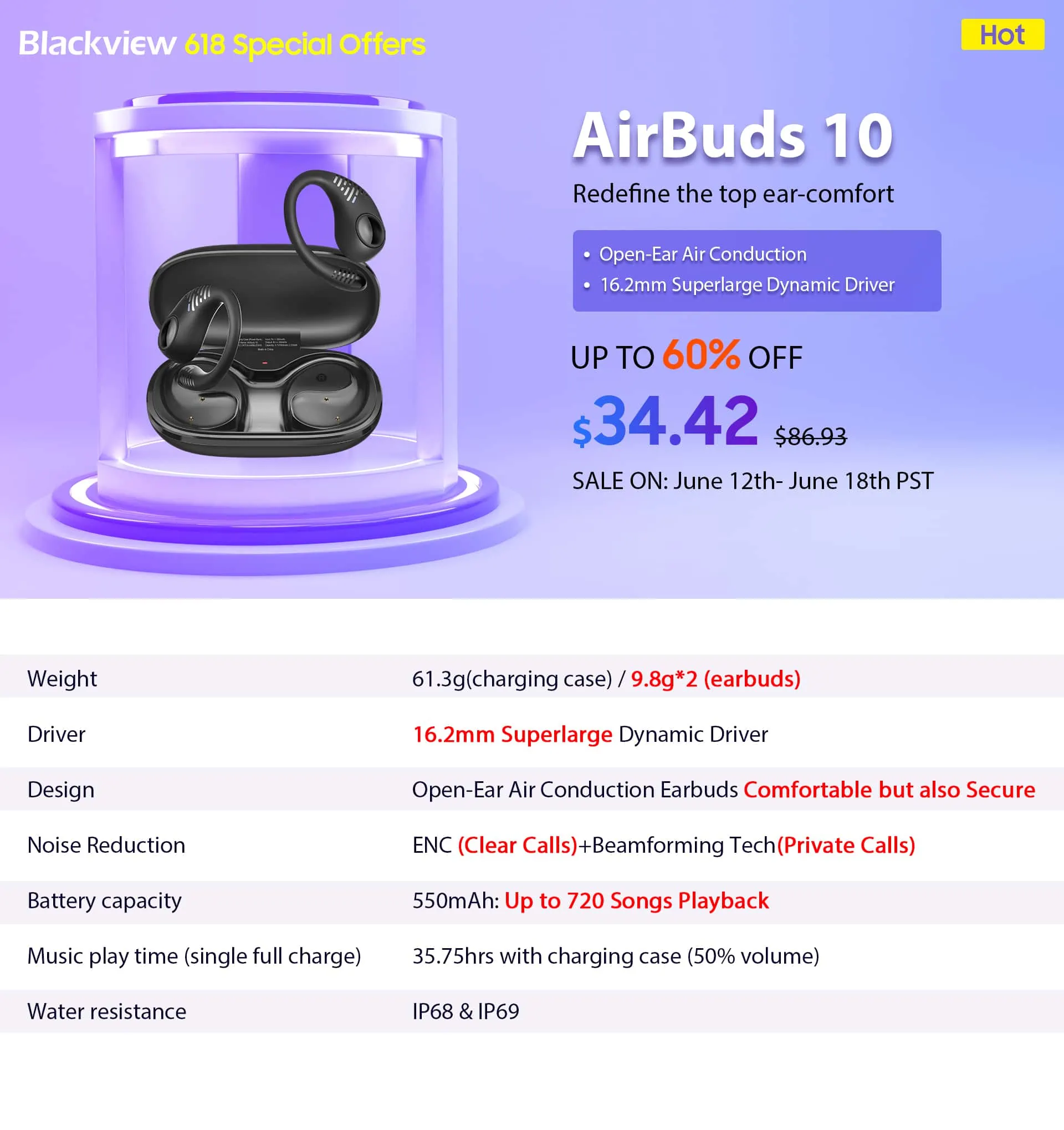 Blackview Airbuds 10