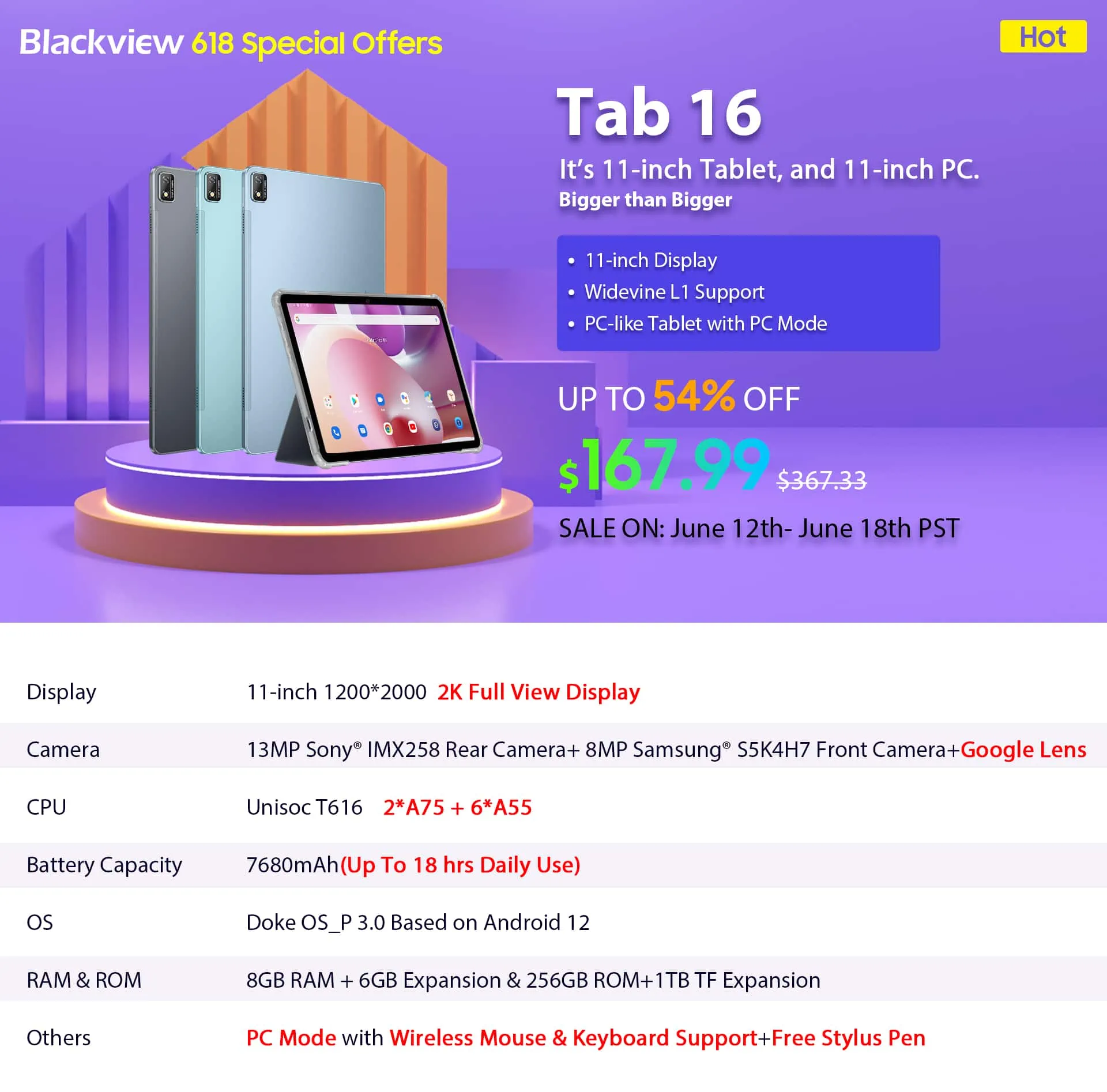 Blackview Tab16