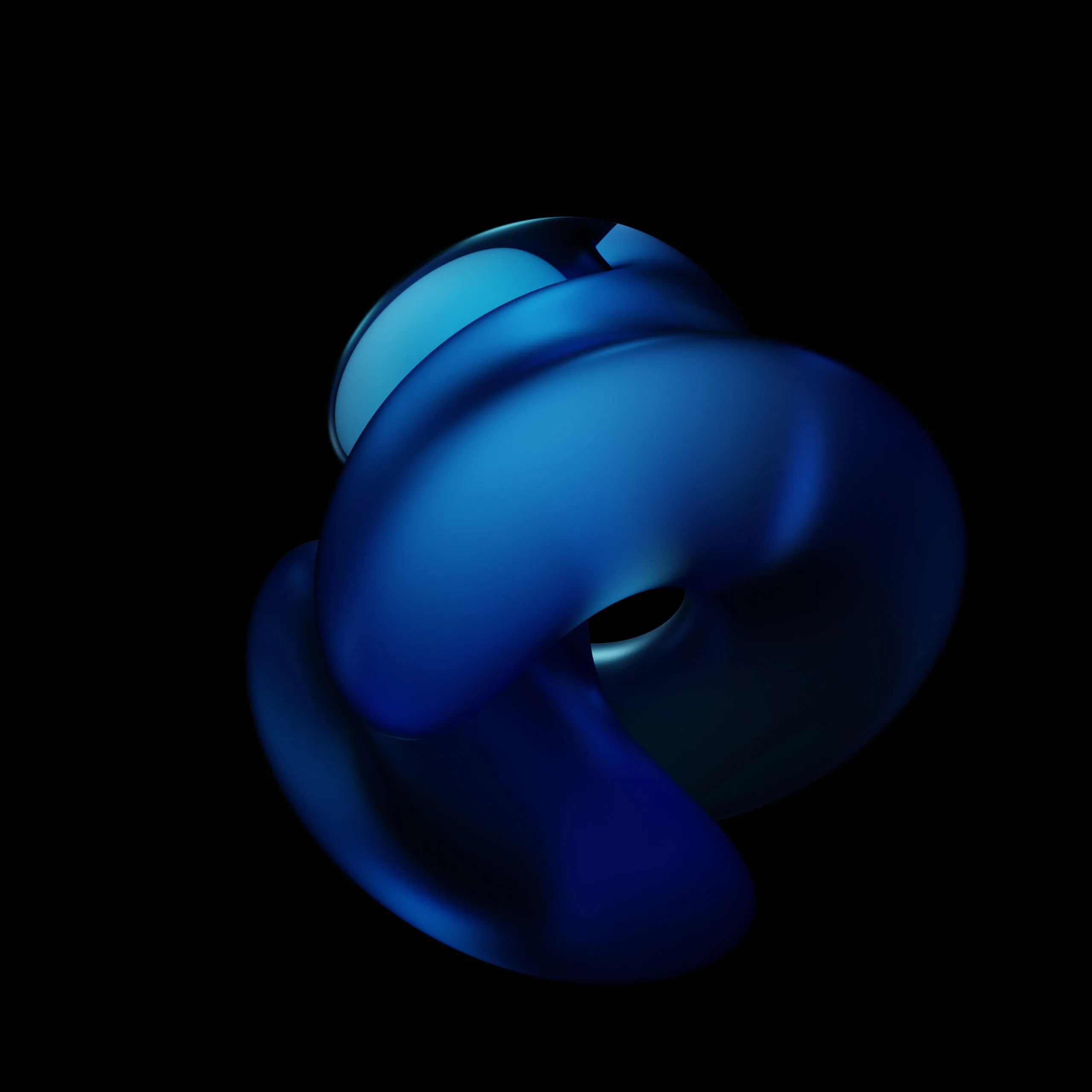 HarmonyOS 4.0 blue