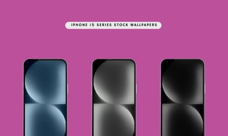 iPhone 15 Series Stock Wallpapers