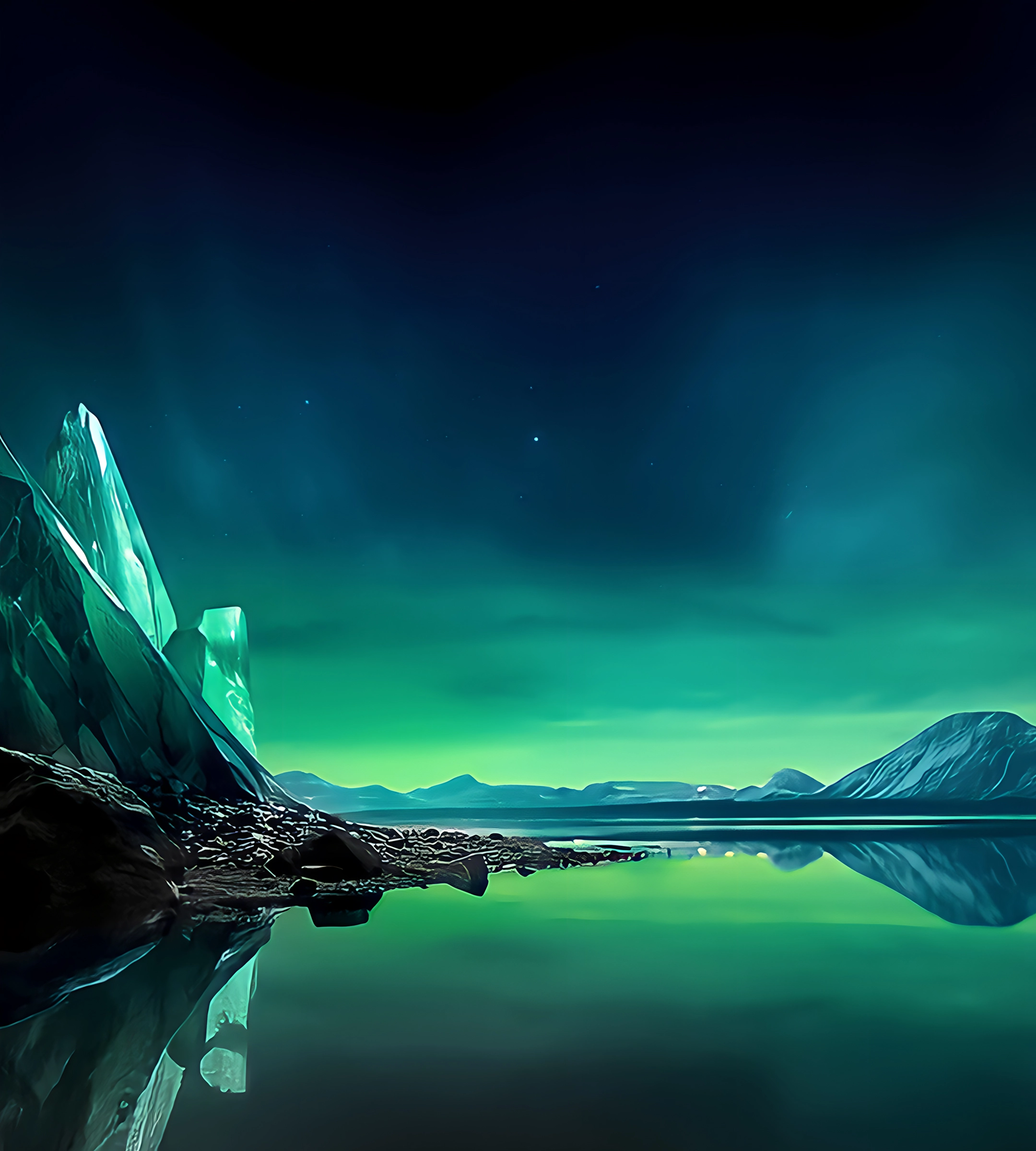 Motorola Edge 40 Neo Stock Wallpapers green